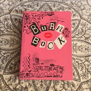 Mean Girls movie "Burn Book" makeup pallet.